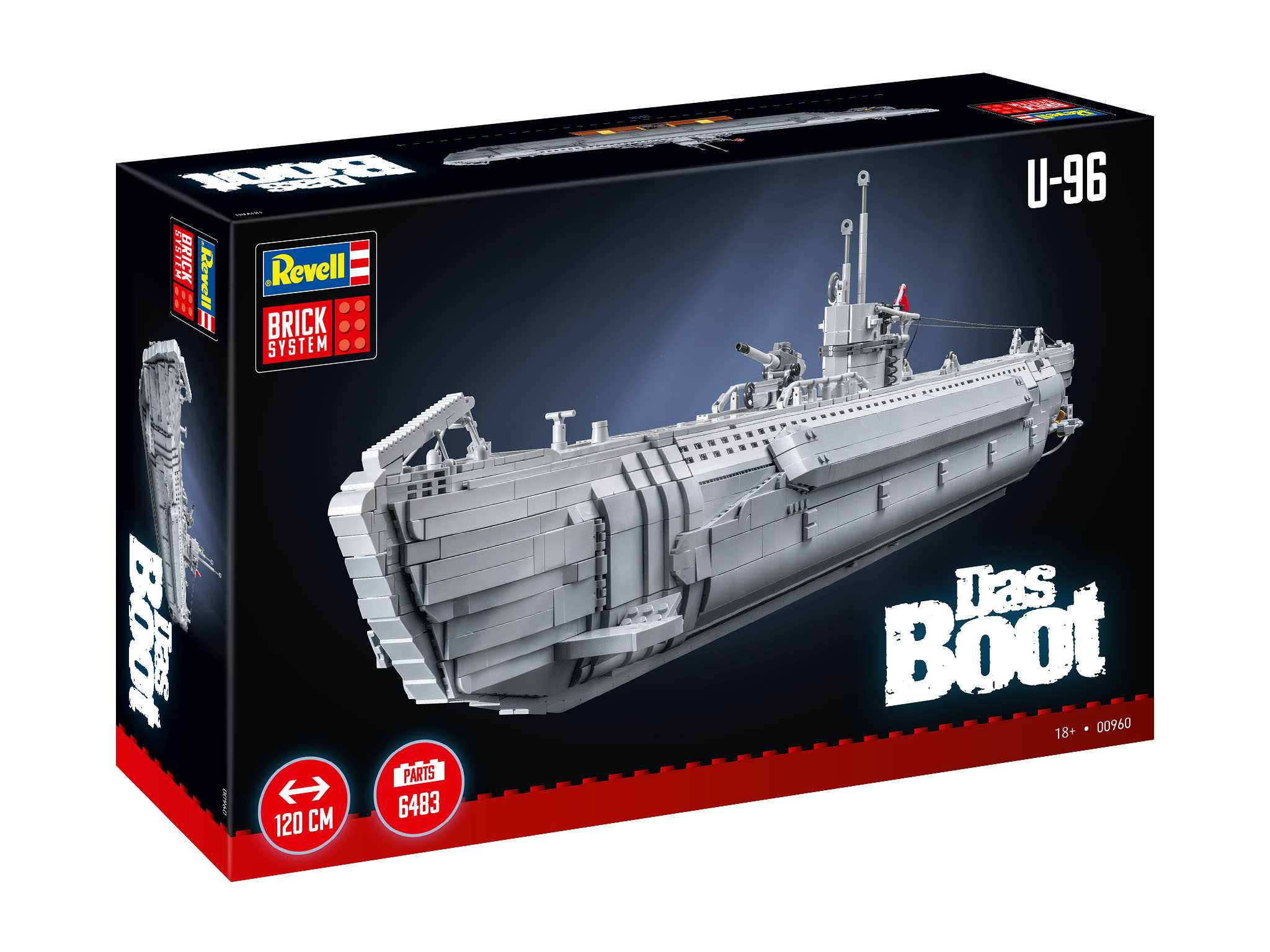 Brick System REVELL 00960 - German Submarine U-96 (1:56)