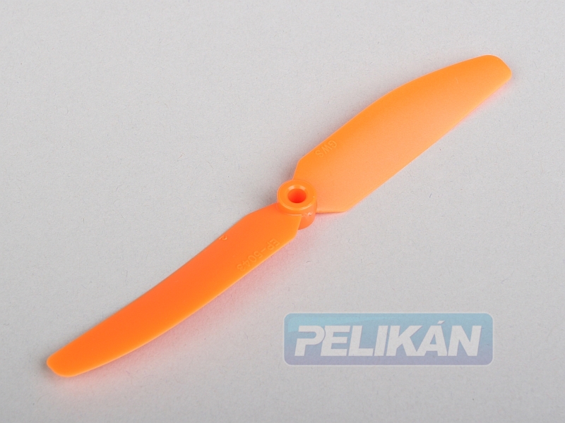 Vrtule GWS EP 5x4,3 (125x110mm) oranžová