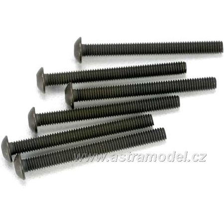 Šroub imbus půlkulatá hlava M3x30mm (6)
