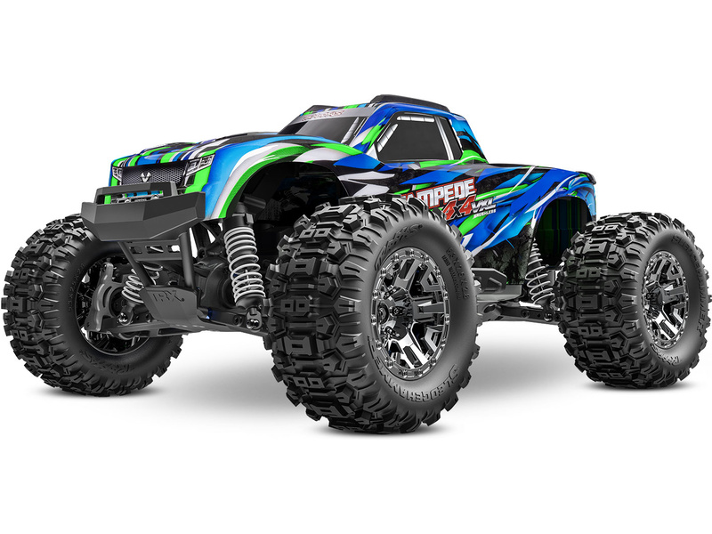 RC auto Traxxas Stampede 1:10 4x4 VXL RTR GRN