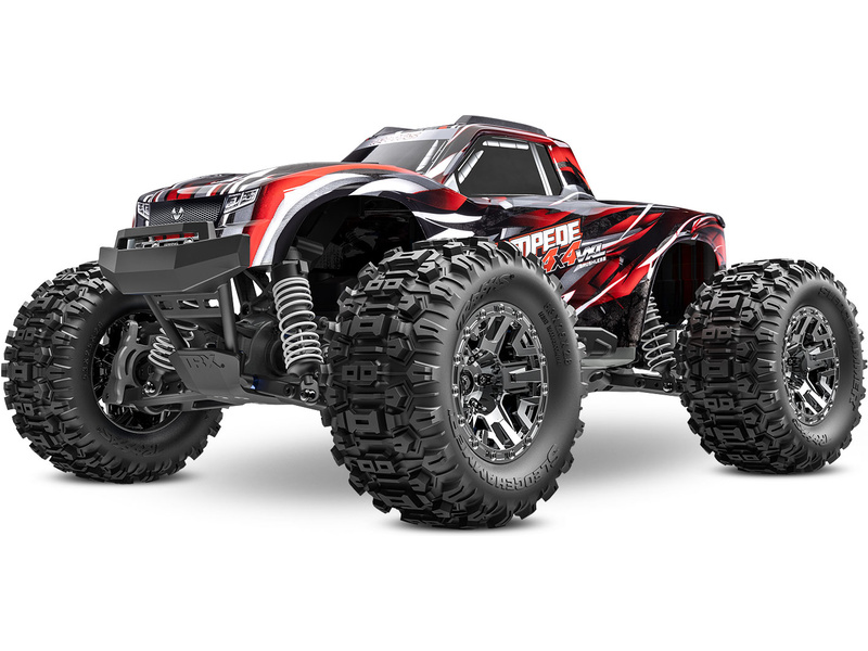 RC auto Traxxas Stampede 1:10 4x4 VXL RTR RED