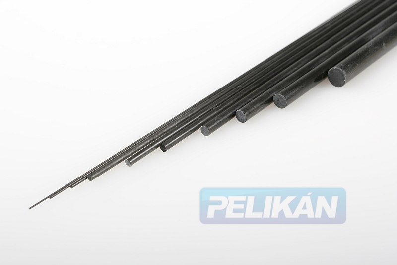 Uhlíková tyč 1mm 1m